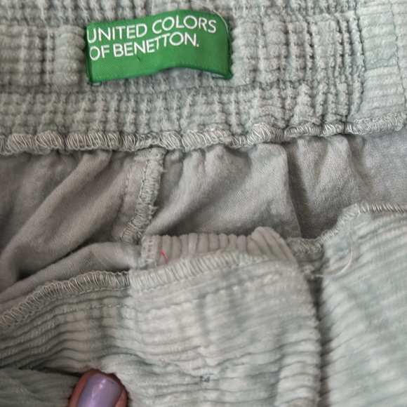 United Colors of Benetton Corduroy Wide Leg Pants - Picture 2 of 5